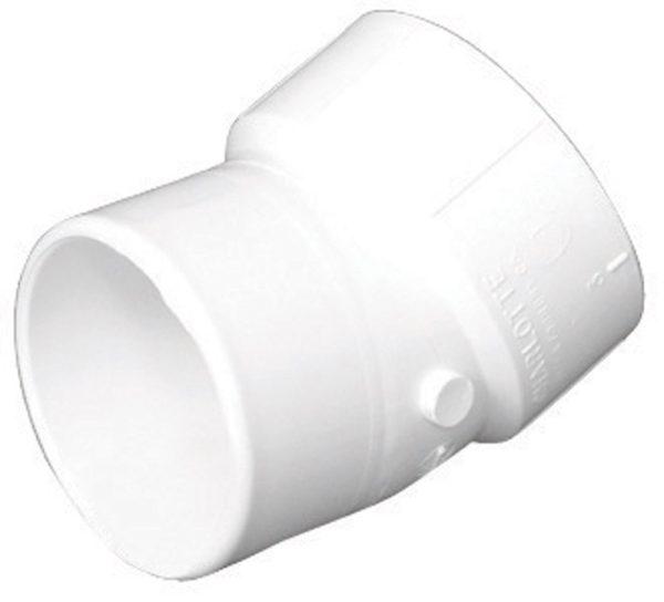 Charlotte Pipe 2 in. Hub X 2 in. D Spigot PVC Elbow