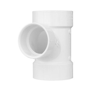 Charlotte Pipe Schedule 30 3 in. 3 in. D PVC Sanitary Tee 1 pk