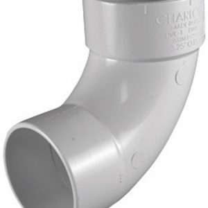 Charlotte Pipe Schedule 30 3 in. 3 in. D PVC 90 Degree Street Elbow