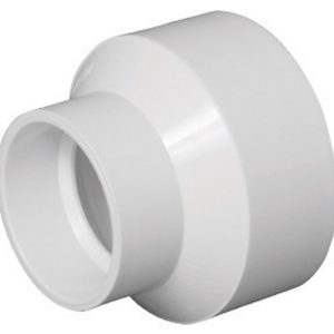 Charlotte Pipe Schedule 40 1-1/2 in. Hub X 3 in. D Hub PVC Reducing Coupling