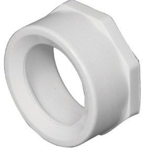 Charlotte Pipe Schedule 40 3 in. Spigot X 1-1/2 in. D Hub PVC Flush Bushing
