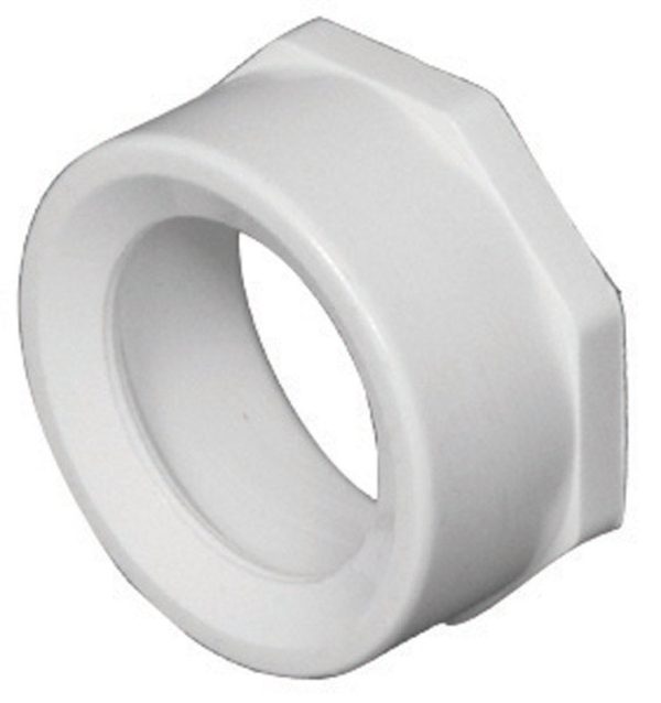 Charlotte Pipe Schedule 40 3 in. Spigot X 1-1/2 in. D Hub PVC Flush Bushing