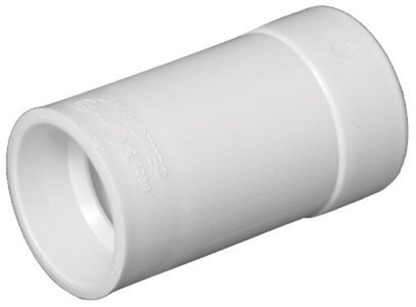 Charlotte Pipe 3 in. Hub X 4 in. D Spigot PVC Pipe Adapter
