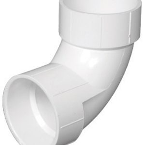 Charlotte Pipe Schedule 40 2 in. Hub X 2 in. D Hub PVC Elbow