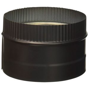 DuraVent DuraBlack 6 in. D Steel Stove Top Adapter