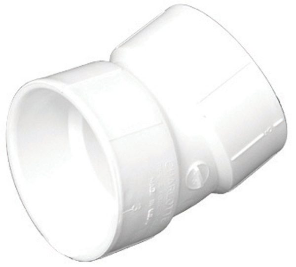 Charlotte Pipe Schedule 40 3 in. Hub X 3 in. D PVC Elbow