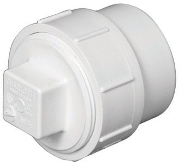 Charlotte Pipe Schedule 40 2 in. Spigot X 2 in. D FPT PVC Pipe Adapter