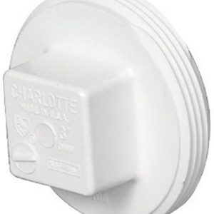 Charlotte Pipe Schedule 40 3 in. MPT PVC Clean-Out Plug
