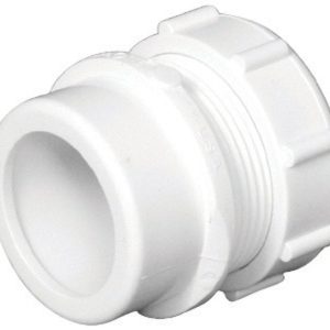 Charlotte Pipe Schedule 40 1-1/2 in. Slip X 1-1/4 in. D Slip PVC Trap Adapter