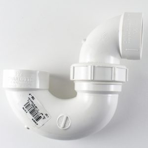 Charlotte Pipe Schedule 40 1-1/2 in. Hub X 1-1/2 in. D Hub PVC P-Trap with Union