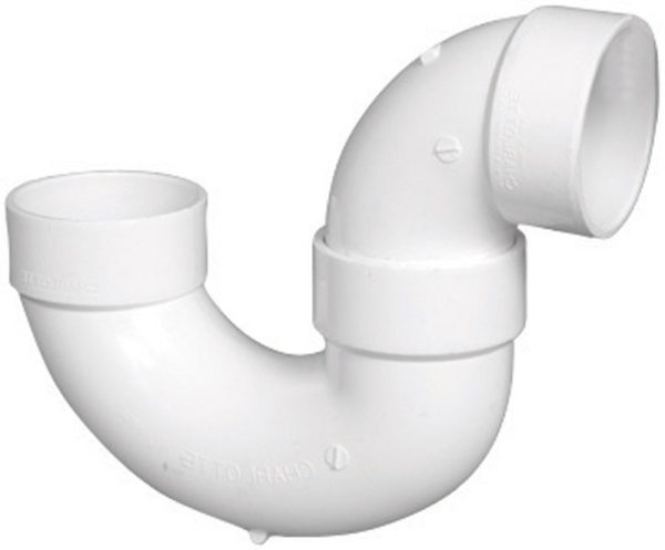 Charlotte Pipe Schedule 40 1-1/2 in. Hub X 1-1/2 in. D Hub PVC P-Trap with Union