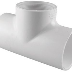 Charlotte Pipe Schedule 40 3/4 in. Slip X 3/4 in. D Slip PVC Tee