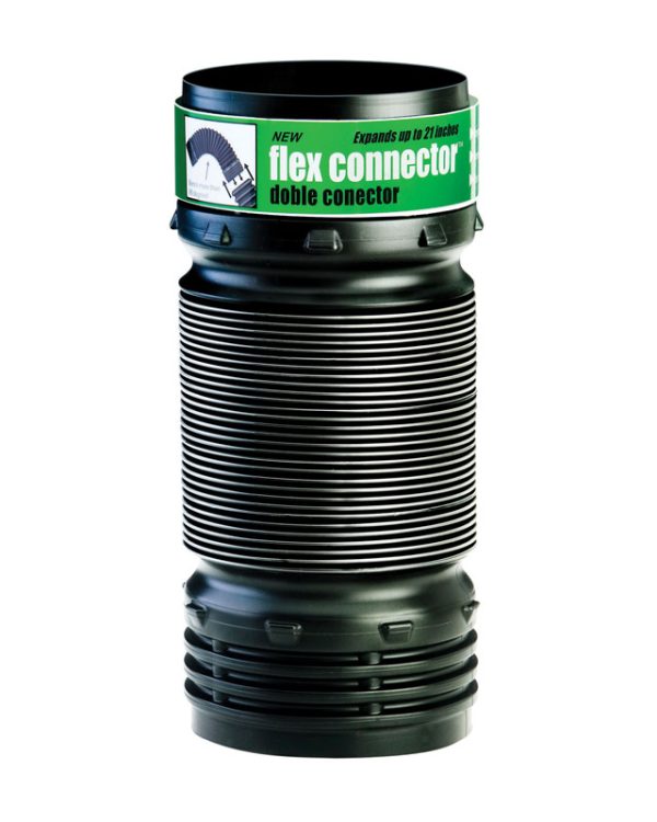 Flex-Drain 4 in. Snap X 4 in. D Snap Polypropylene 0.4 in. Bend Elbow