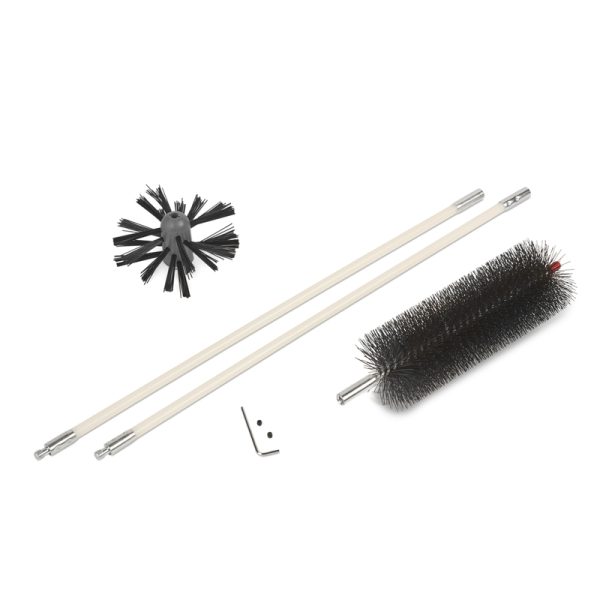 Gardus LintEater 3 ft. L X 0 in. D White Plastic Vent Cleaning Kit