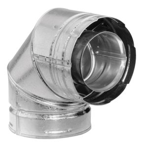 DuraVent DirectVent 4 in. D X 6-5/8 in. L Aluminum/Galvanized Steel Vent Pipe