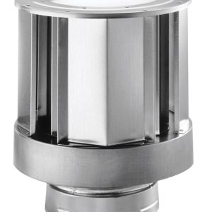 DuraVent DirectVent 4 in. D Aluminum Termination Cap