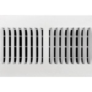 Tru Aire 4 in. H X 14 in. W 2-Way Powder Coat White Steel Wall/Ceiling Register