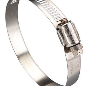 Ideal Hy Gear 1/2 in to 1-1/16 in. SAE 10 Silver Hose Clamp Stainless Steel Marine