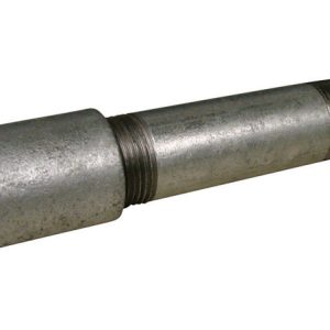Mueller Southland 1/2 in. MPT Galvanized Steel 4 in. L Nipple with Coupling
