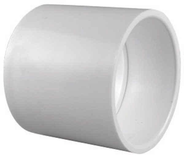 Charlotte Pipe Schedule 40 3/4 in. Slip X 3/4 in. D Slip PVC Coupling