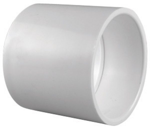 Charlotte Pipe Schedule 40 1 in. Slip X 1 in. D Slip PVC Coupling