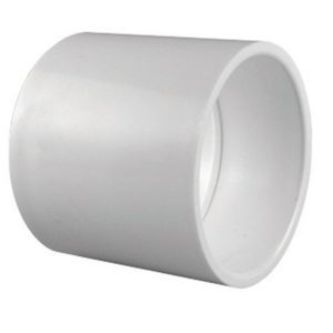 Charlotte Pipe Schedule 40 1-1/2 in. Slip X 1-1/2 in. D Slip PVC Coupling