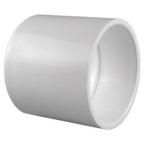 Charlotte Pipe Schedule 40 2 in. Slip X 2 in. D Slip PVC Coupling