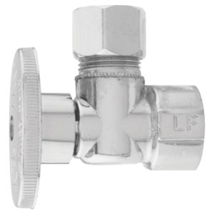 Keeney 1/2 in. FIP in. X 1/2 in. Brass Shut-Off Valve