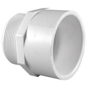 Charlotte Pipe Schedule 40 3/4 in. Slip X 3/4 in. D MPT PVC Pipe Adapter
