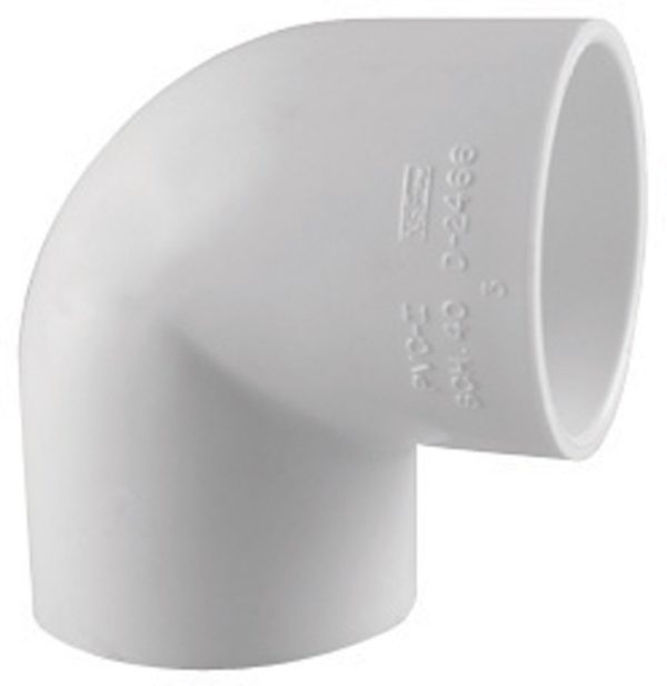Charlotte Pipe Schedule 40 3/4 in. Slip X 3/4 in. D Slip PVC Elbow