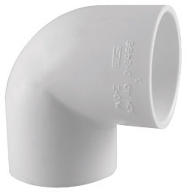 Charlotte Pipe Schedule 40 1 in. Slip X 1 in. D Slip PVC Elbow