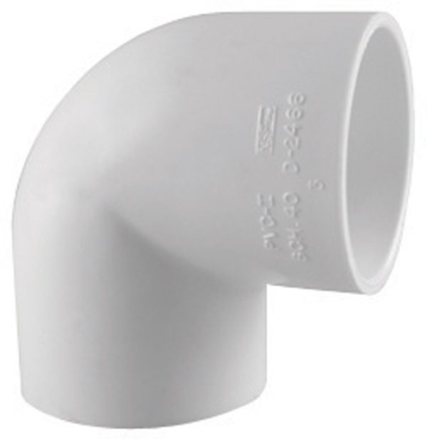 Charlotte Pipe Schedule 40 1-1/2 in. Slip X 1-1/2 in. D Slip PVC Elbow