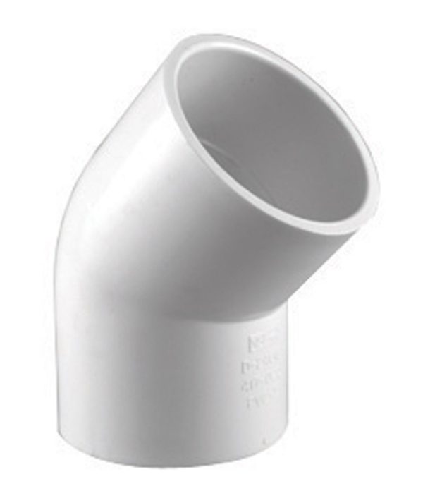 Charlotte Pipe Schedule 40 2 in. Slip X 2 in. D Slip PVC Elbow
