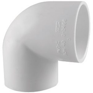 Charlotte Pipe Schedule 40 3/4 in. Slip X 3/4 in. D FPT PVC Elbow