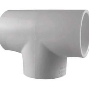 Charlotte Pipe Schedule 40 1/2 in. Slip X 1/2 in. D Slip PVC Tee