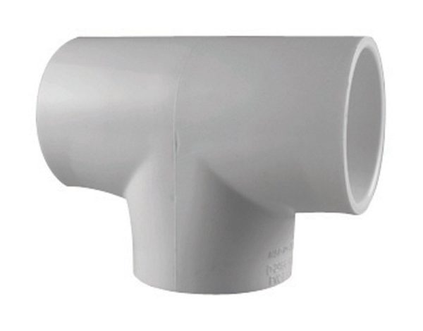 Charlotte Pipe Schedule 40 3/4 in. Slip X 3/4 in. D Slip PVC Tee