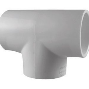 Charlotte Pipe Schedule 40 1 in. Slip X 1 in. D Slip PVC Tee