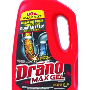Drano Professional Strength Gel Clog Remover 80 oz