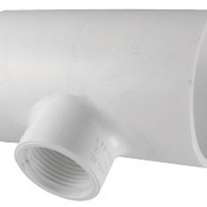 Charlotte Pipe Schedule 40 3/4 in. Slip X 1/2 in. D FPT PVC Reducing Tee