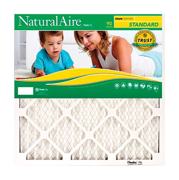 NaturalAire 18 in. W X 20 in. H X 1 in. D Pleated 8 MERV Pleated Air Filter 1 pk