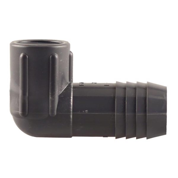 Boshart Industries 1 in. Insert in. X 1/2 in. D FPT Polypropylene 90 Degree Reducing Elbow