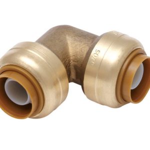 SharkBite 1/2 in. Push X 1/2 in. D Push Brass Elbow