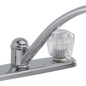 Delta Classic Two Handle Chrome Kitchen Faucet