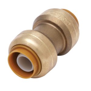 SharkBite 3/4 in. Push X 3/4 in. D Push Brass Coupling