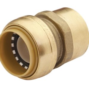 SharkBite 1 in. Push X 1 in. D FPT Brass Connector