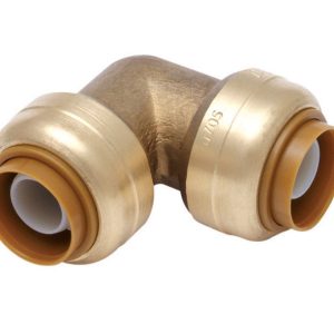 SharkBite 1 in. Push X 1 in. D Push Brass Elbow