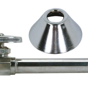 BrassCraft 1/2 in. FPT X 3/8 in. MPT Brass Shut-Off Valve