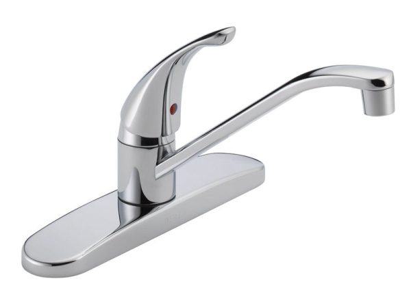 Peerless One Handle Chrome Kitchen Faucet