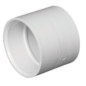 Charlotte Pipe Schedule 40 1-1/4 in. Hub X 1-1/4 in. D Hub PVC Coupling