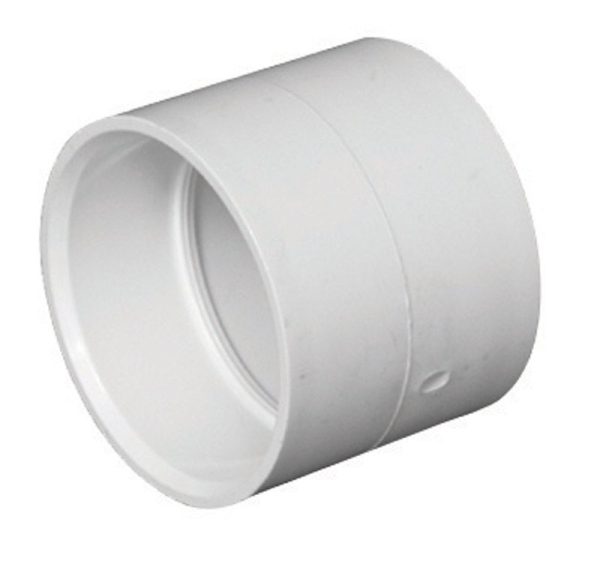 Charlotte Pipe Schedule 40 1-1/4 in. Hub X 1-1/4 in. D Hub PVC Coupling